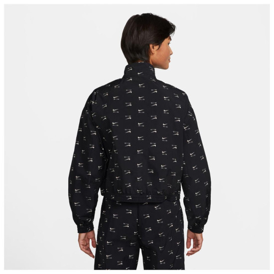 Nike Γυναικείο φούτερ Air All over print Crop